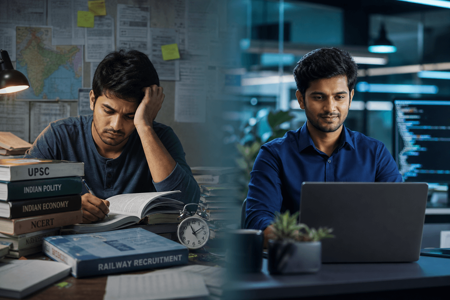 Sarkari naukri chhod kar IT job kaise paye 2026 Hindi career guide cover